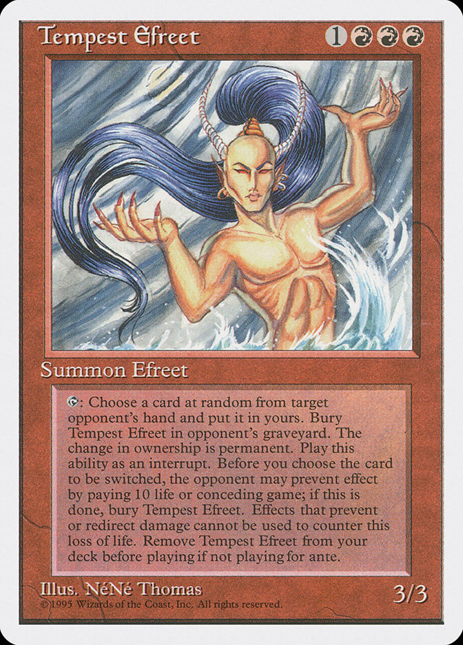 Tempest Efreet [Fourth Edition] | Game Master's Emporium (The New GME)