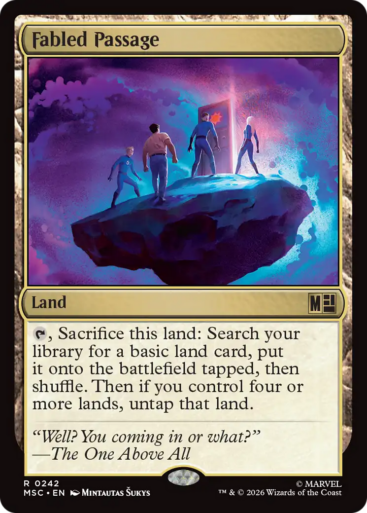 Fabled Passage [Marvel Super Heroes Commander] | Game Master's Emporium (The New GME)
