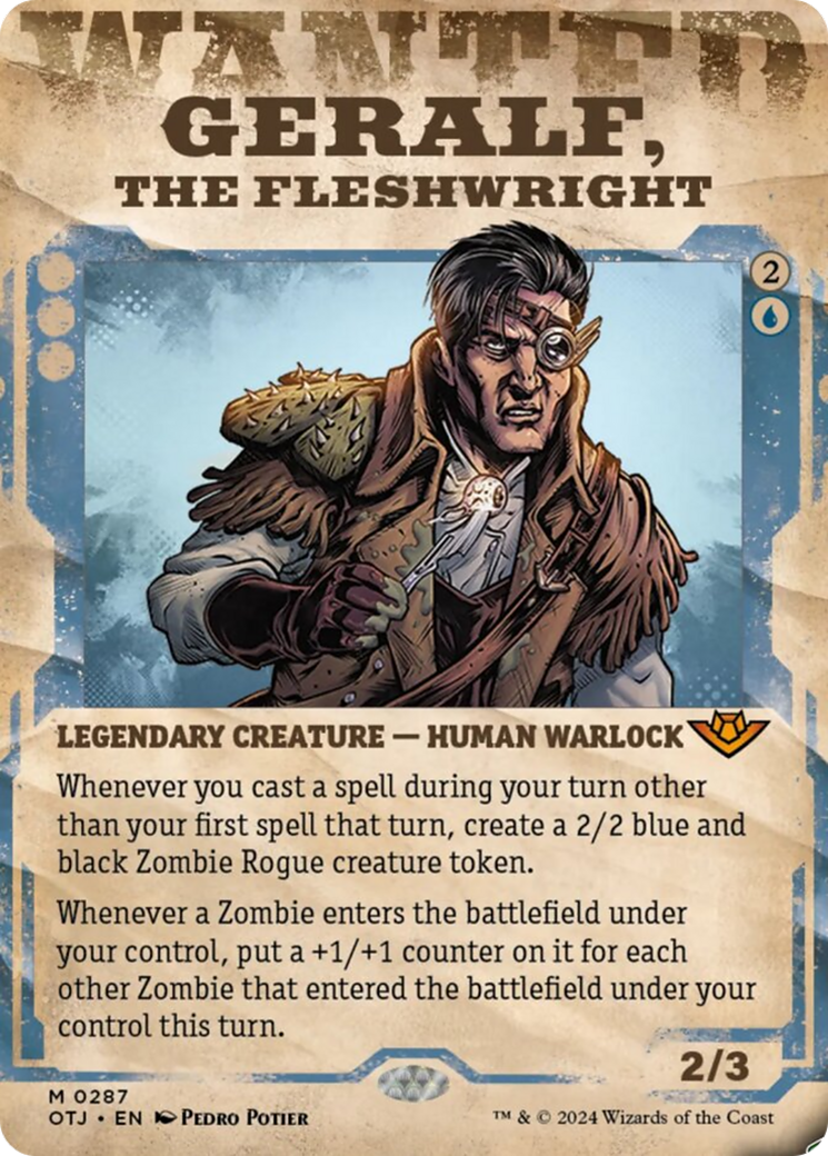 Geralf, the Fleshwright (Showcase) [Outlaws of Thunder Junction] | Game Master's Emporium (The New GME)
