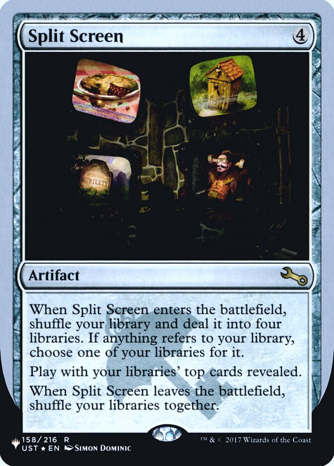Split Screen (Unfinity Foil Edition) [The List] | Game Master's Emporium (The New GME)