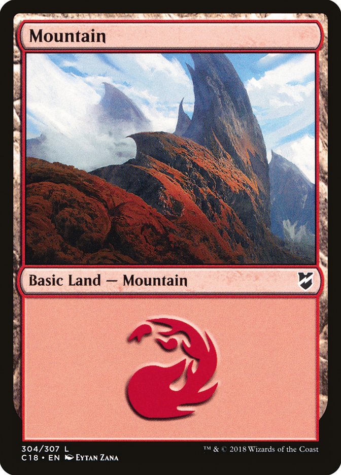 Mountain (304) [Commander 2018] | Game Master's Emporium (The New GME)