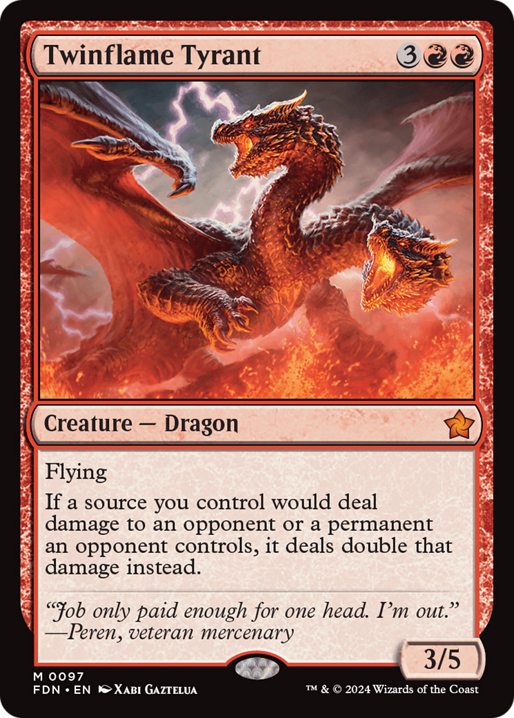 Twinflame Tyrant [Foundations] | Game Master's Emporium (The New GME)