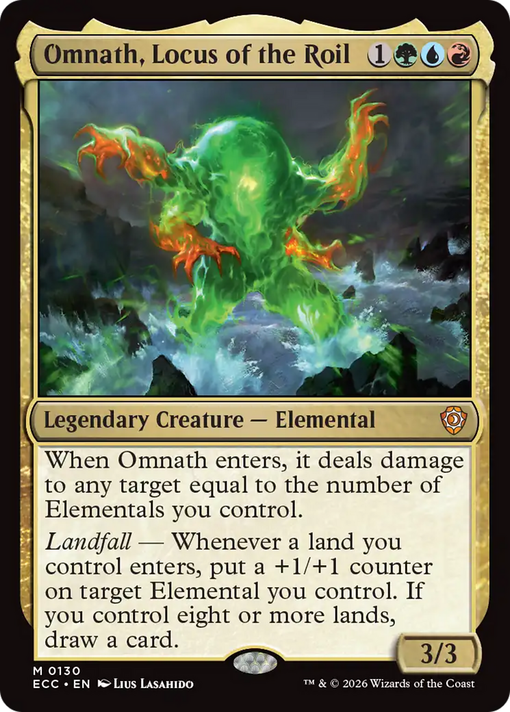 Omnath, Locus of the Roil [Lorwyn Eclipsed Commander] | Game Master's Emporium (The New GME)