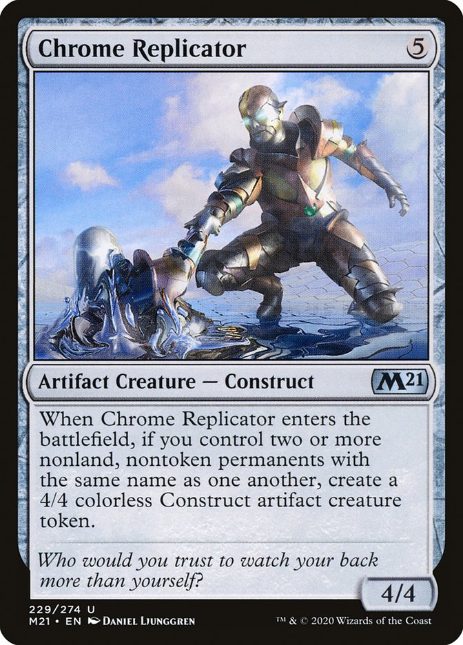 Chrome Replicator [Core Set 2021] | Game Master's Emporium (The New GME)