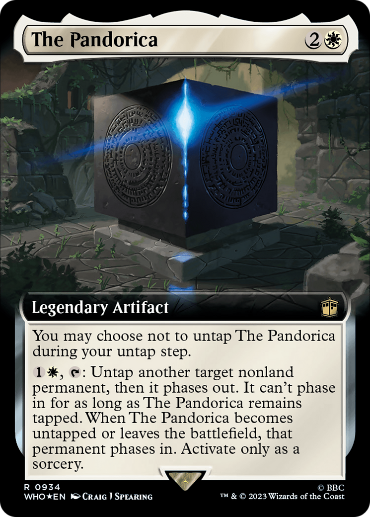 The Pandorica (Extended Art) (Surge Foil) [Doctor Who] | Game Master's Emporium (The New GME)