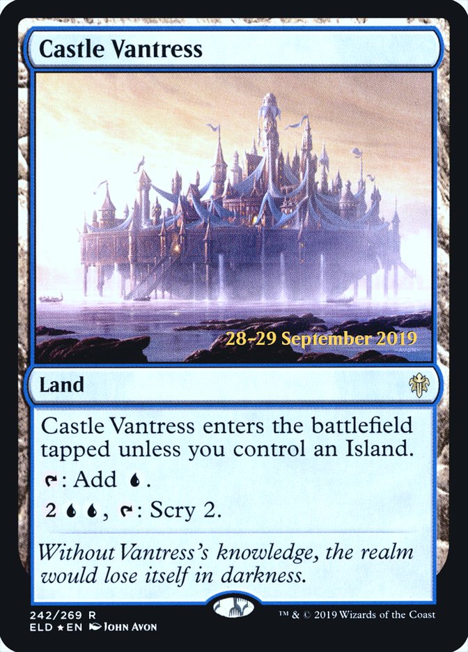 Castle Vantress [Throne of Eldraine Prerelease Promos] | Game Master's Emporium (The New GME)