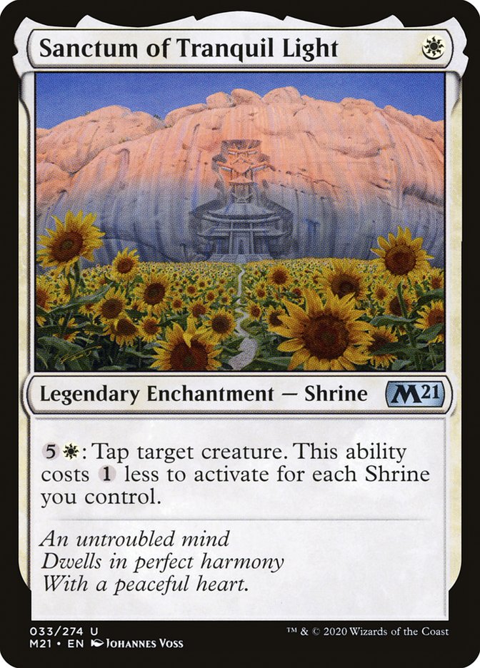 Sanctum of Tranquil Light [Core Set 2021] | Game Master's Emporium (The New GME)