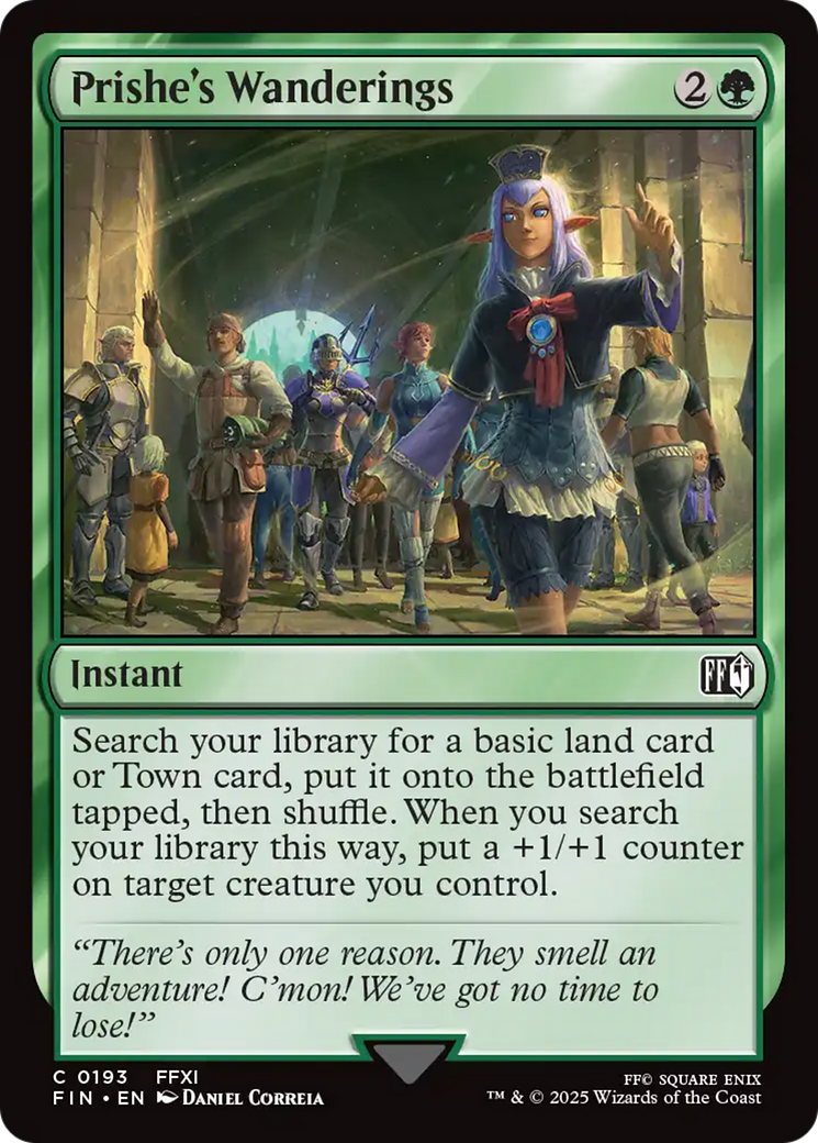 Prishe's Wanderings [FINAL FANTASY] | Game Master's Emporium (The New GME)