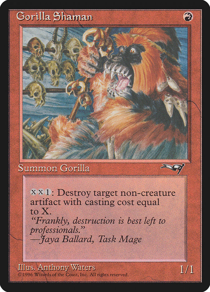 Gorilla Shaman (Skulls in Background) [Alliances] | Game Master's Emporium (The New GME)