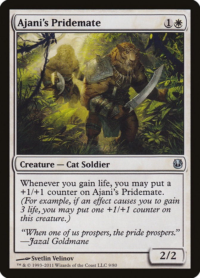 Ajani's Pridemate [Duel Decks: Ajani vs. Nicol Bolas] | Game Master's Emporium (The New GME)