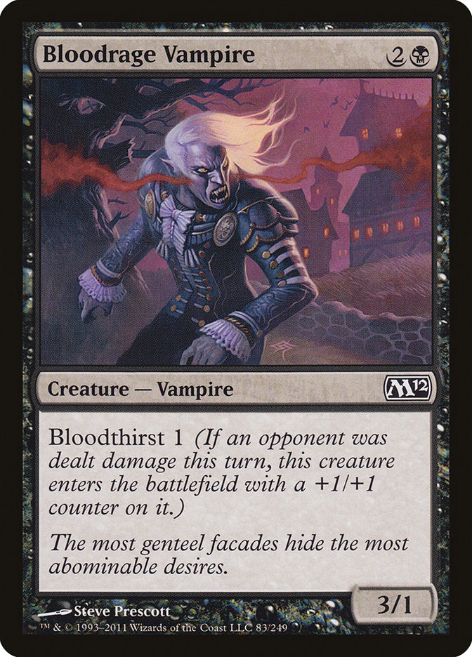 Bloodrage Vampire [Magic 2012] | Game Master's Emporium (The New GME)