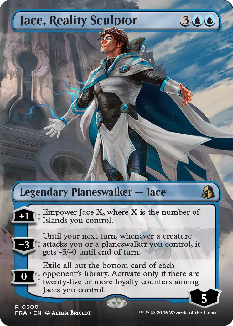 Jace, Reality Sculptor (Borderless) [Reality Fracture] | Game Master's Emporium (The New GME)