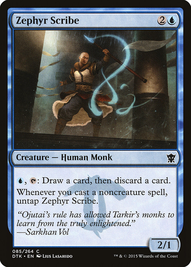 Zephyr Scribe [Dragons of Tarkir] | Game Master's Emporium (The New GME)