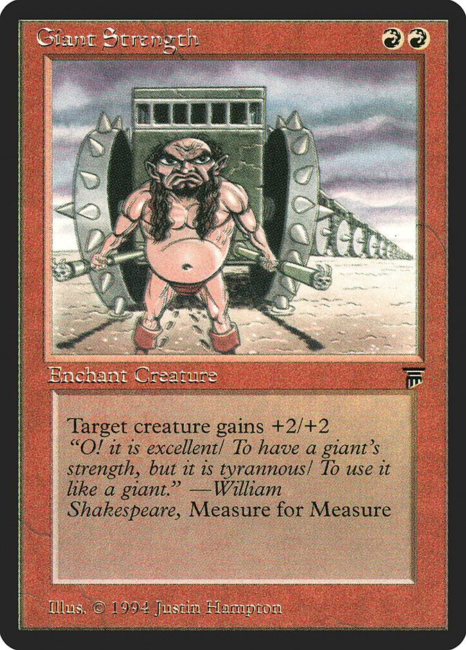 Giant Strength [Legends] | Game Master's Emporium (The New GME)