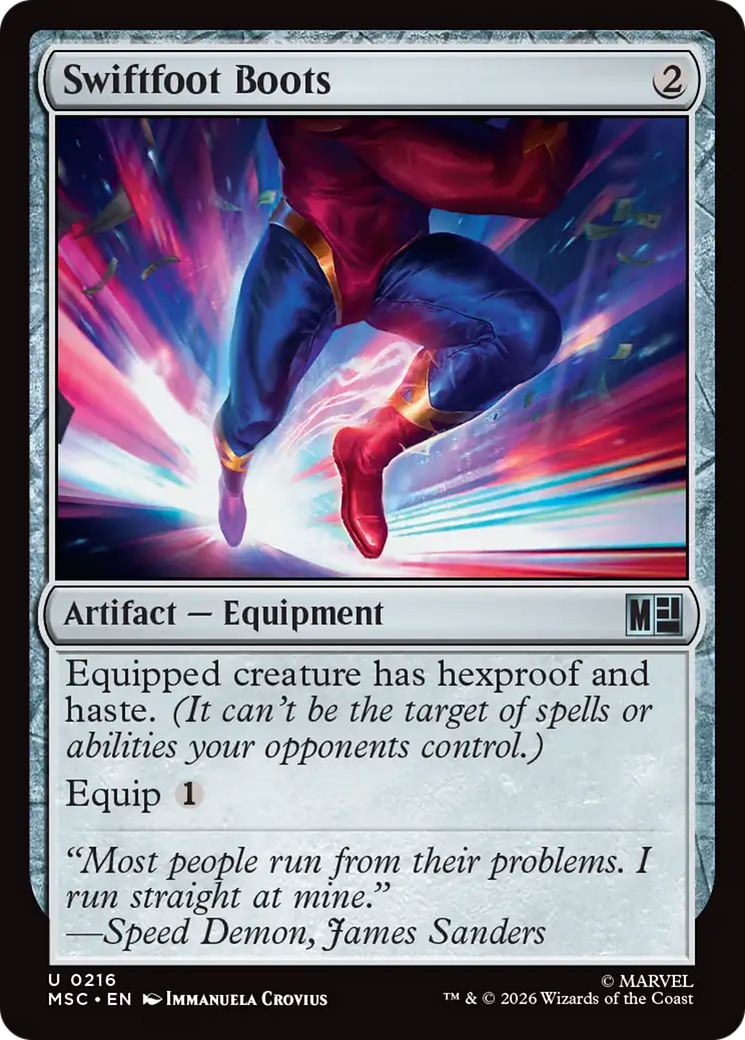 Swiftfoot Boots [Marvel Super Heroes Commander] | Game Master's Emporium (The New GME)