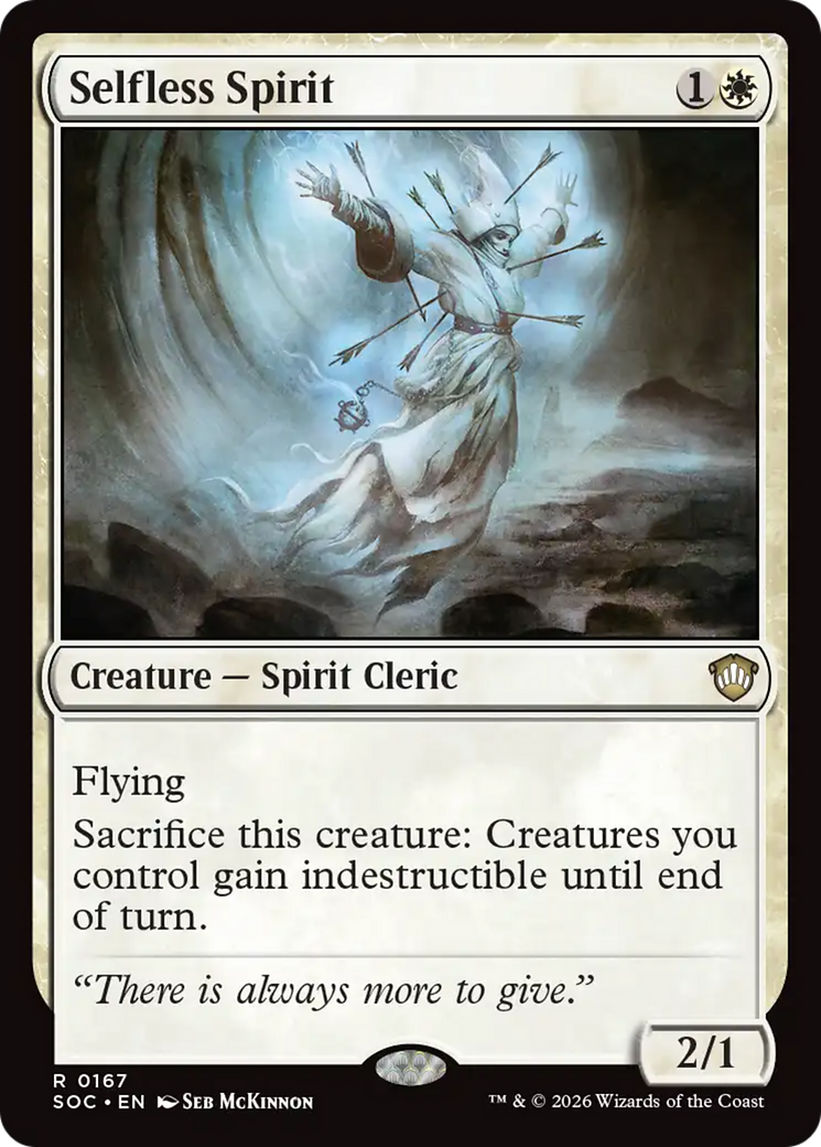 Selfless Spirit [Secrets of Strixhaven Commander] | Game Master's Emporium (The New GME)