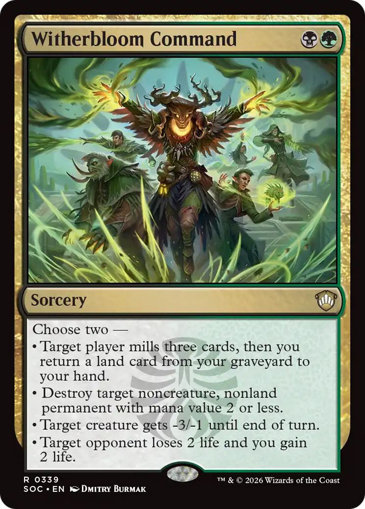 Witherbloom Command [Secrets of Strixhaven Commander] | Game Master's Emporium (The New GME)