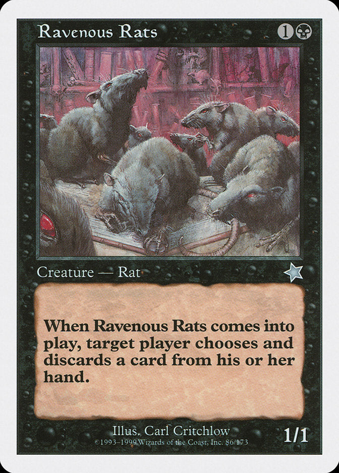 Ravenous Rats [Starter 1999] | Game Master's Emporium (The New GME)