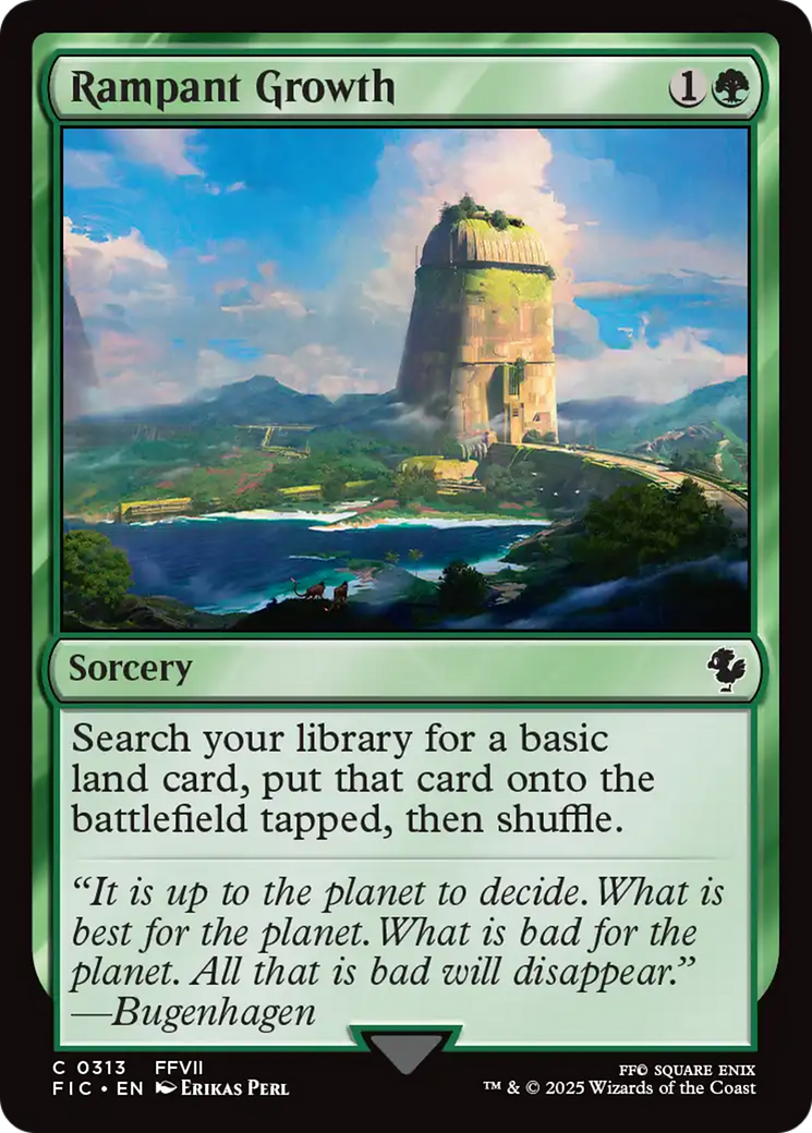 Rampant Growth [FINAL FANTASY Commander] | Game Master's Emporium (The New GME)