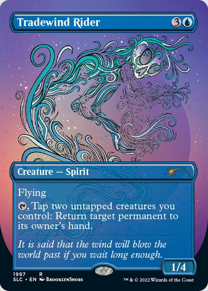 Tradewind Rider (Borderless) [Secret Lair Countdown Kit] | Game Master's Emporium (The New GME)