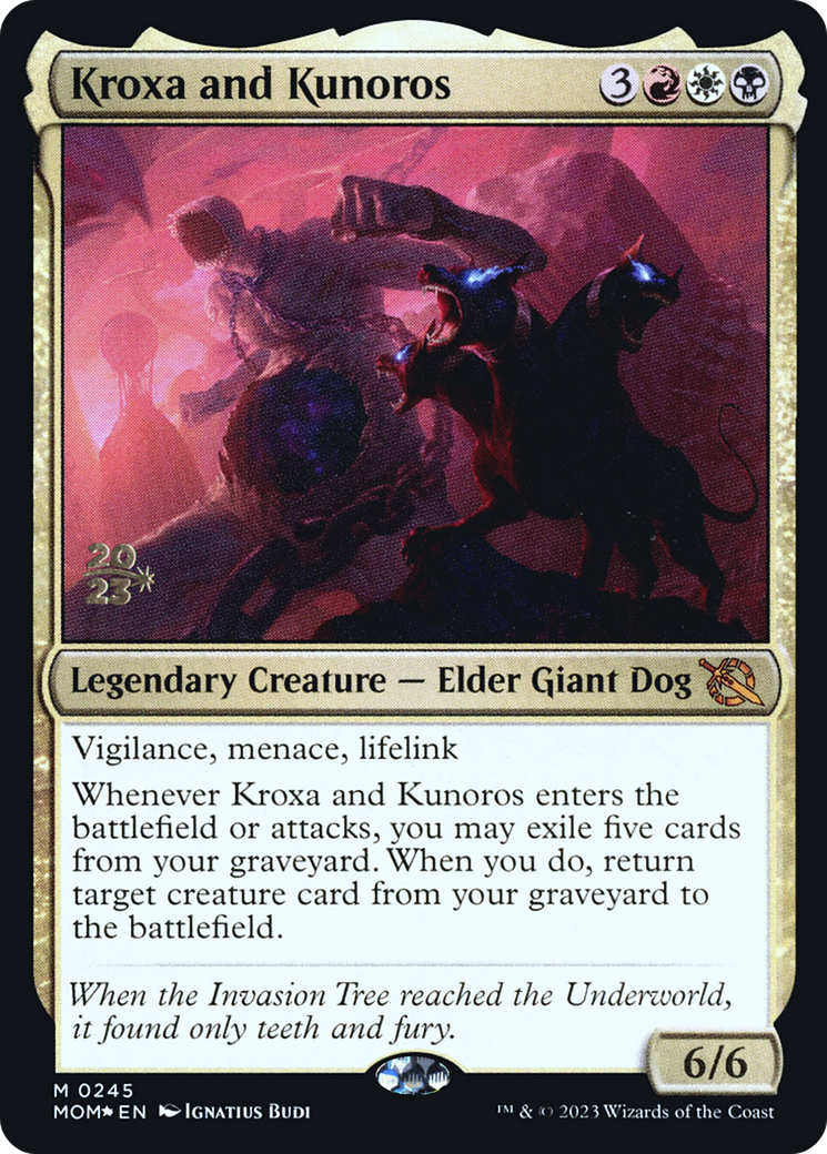 Kroxa and Kunoros [March of the Machine Prerelease Promos] | Game Master's Emporium (The New GME)