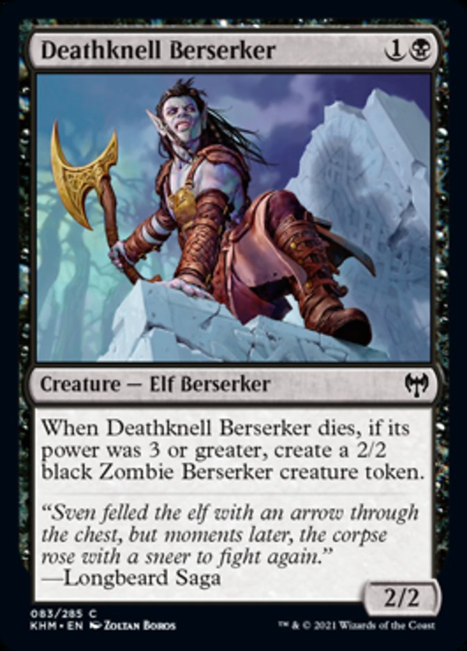 Deathknell Berserker [Kaldheim] | Game Master's Emporium (The New GME)