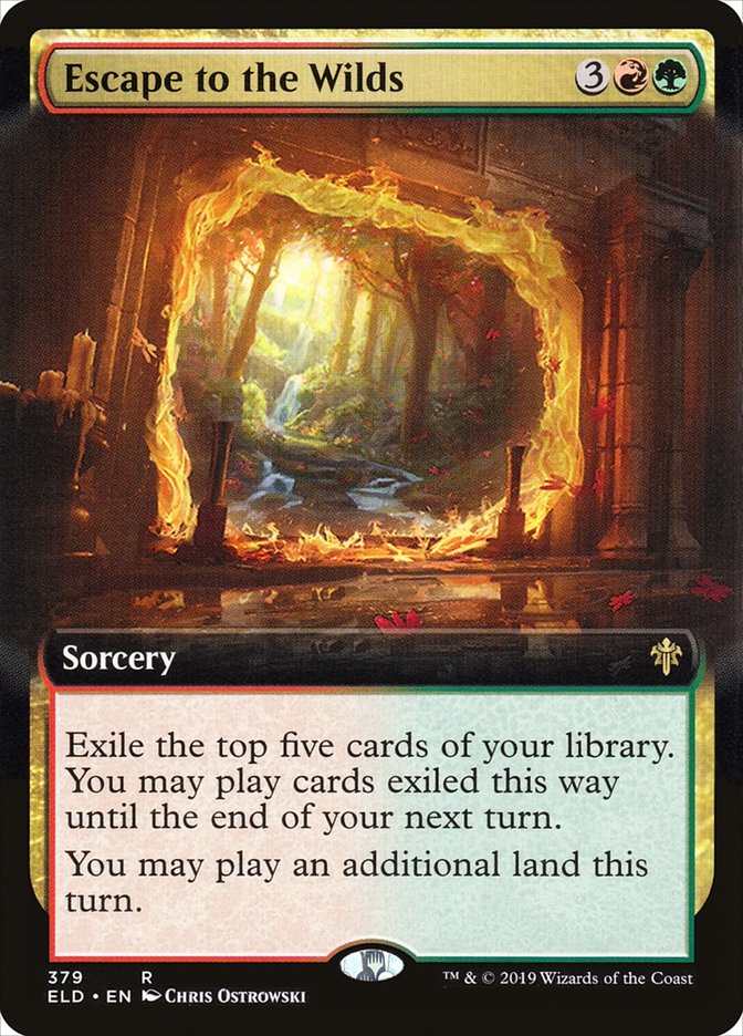 Escape to the Wilds (Extended Art) [Throne of Eldraine] | Game Master's Emporium (The New GME)