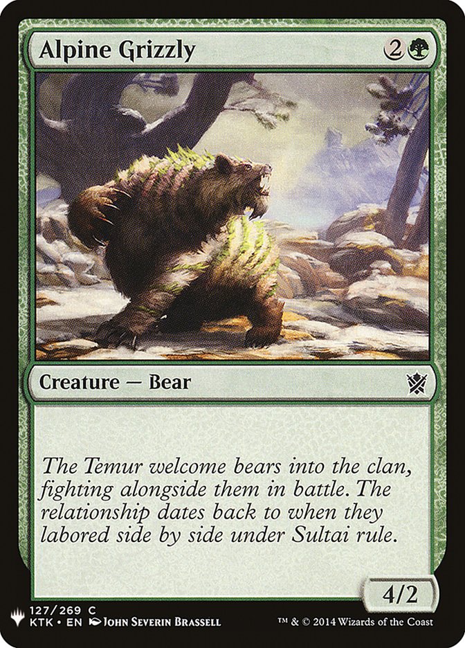 Alpine Grizzly [Mystery Booster] | Game Master's Emporium (The New GME)