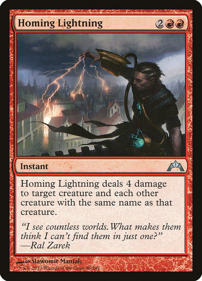 Homing Lightning [Gatecrash] | Game Master's Emporium (The New GME)