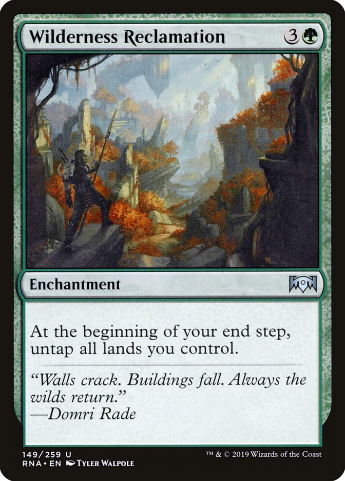 Wilderness Reclamation [Ravnica Allegiance] | Game Master's Emporium (The New GME)
