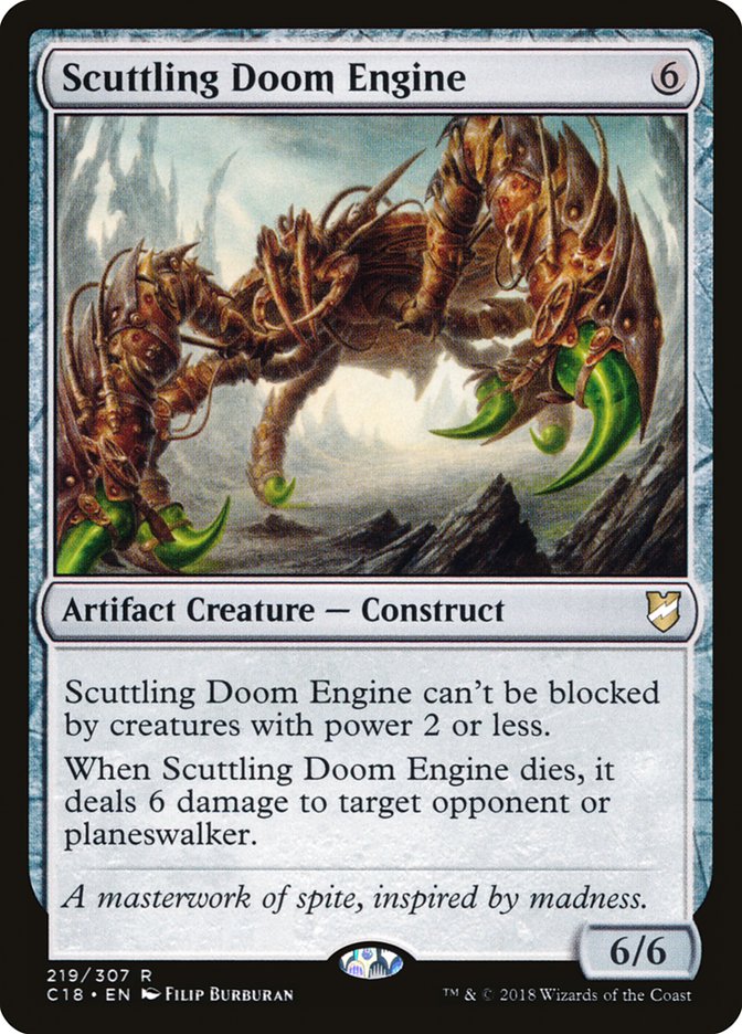 Scuttling Doom Engine [Commander 2018] | Game Master's Emporium (The New GME)