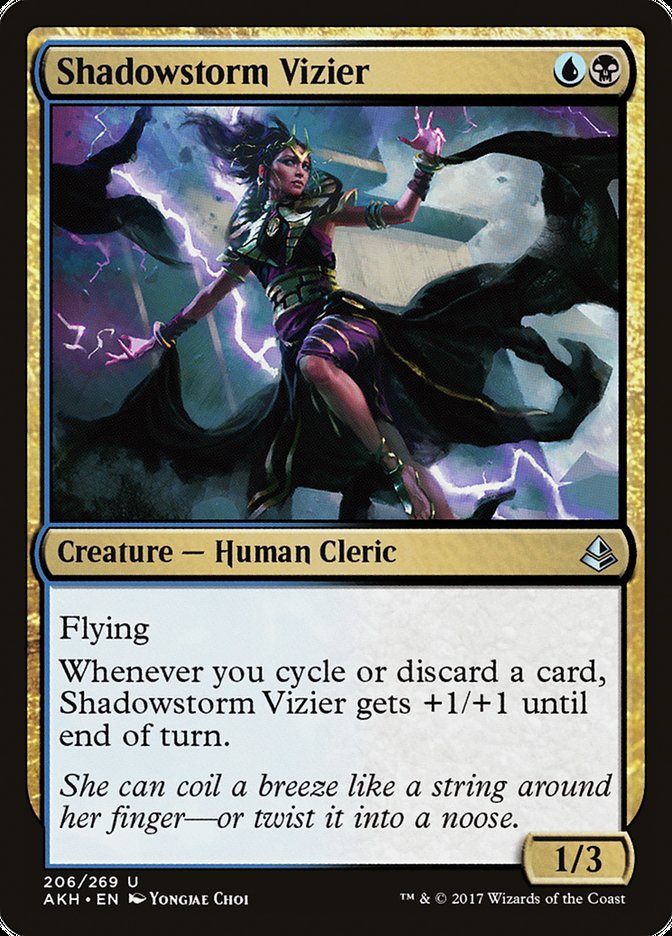 Shadowstorm Vizier [Amonkhet] | Game Master's Emporium (The New GME)