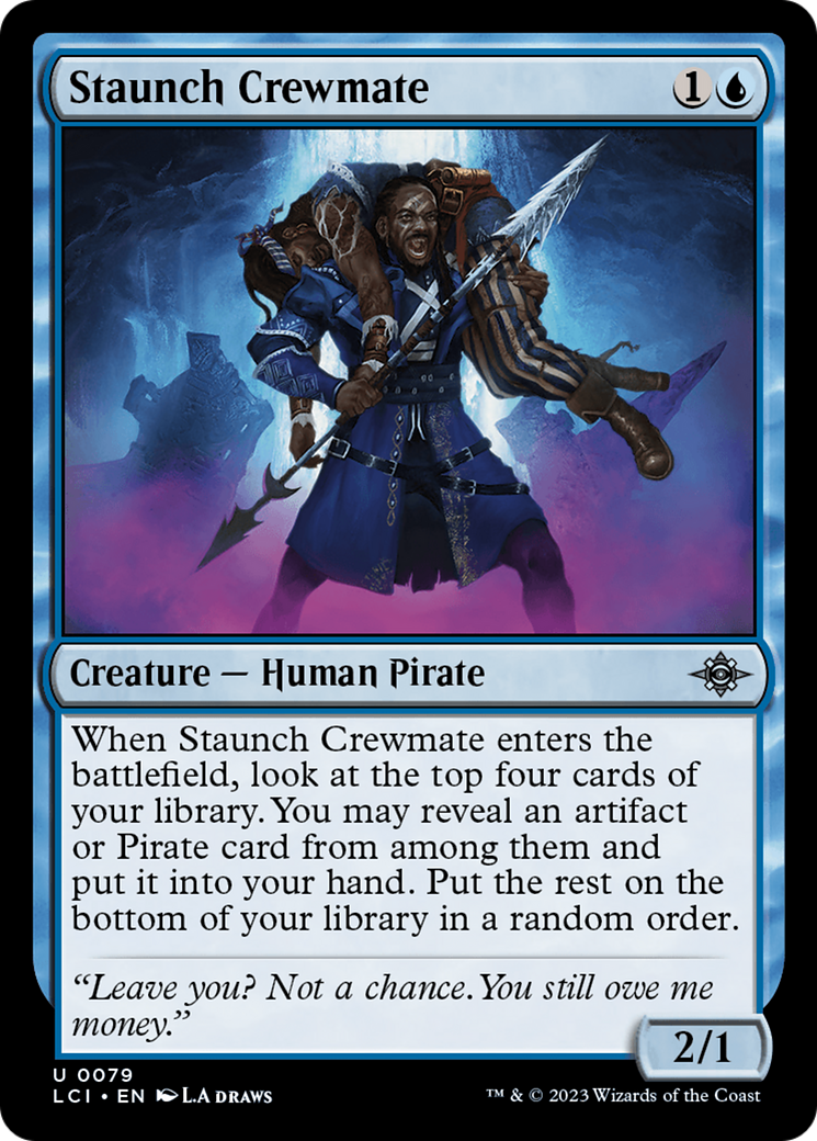 Staunch Crewmate [The Lost Caverns of Ixalan] | Game Master's Emporium (The New GME)