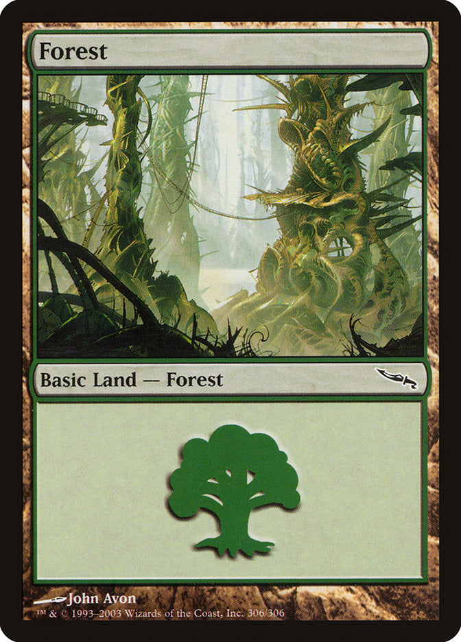 Forest (306) [Mirrodin] | Game Master's Emporium (The New GME)