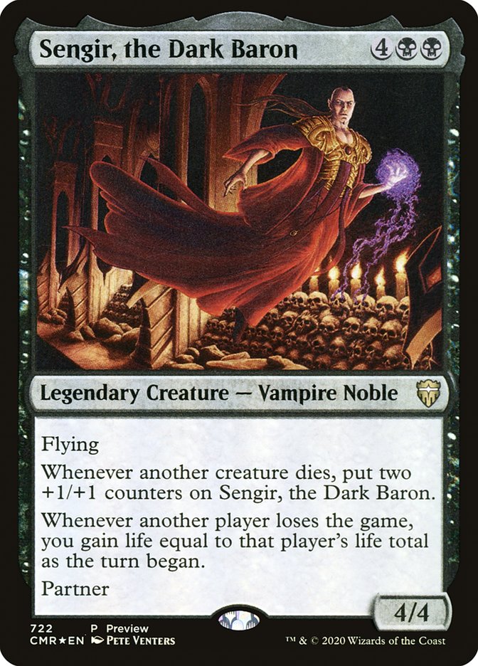 Sengir, the Dark Baron [Commander Legends Promos] | Game Master's Emporium (The New GME)