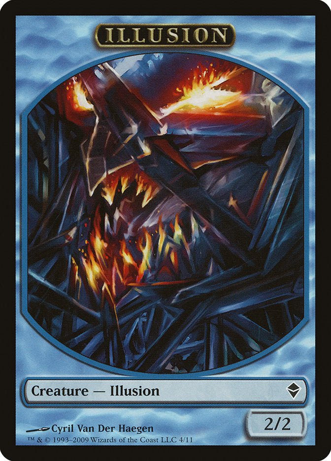 Illusion Token [Zendikar Tokens] | Game Master's Emporium (The New GME)