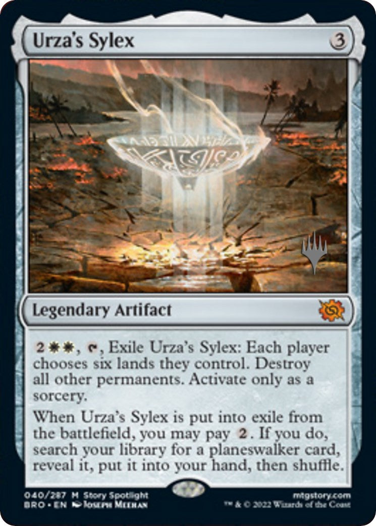 Urza's Sylex (Promo Pack) [The Brothers' War Promos] | Game Master's Emporium (The New GME)