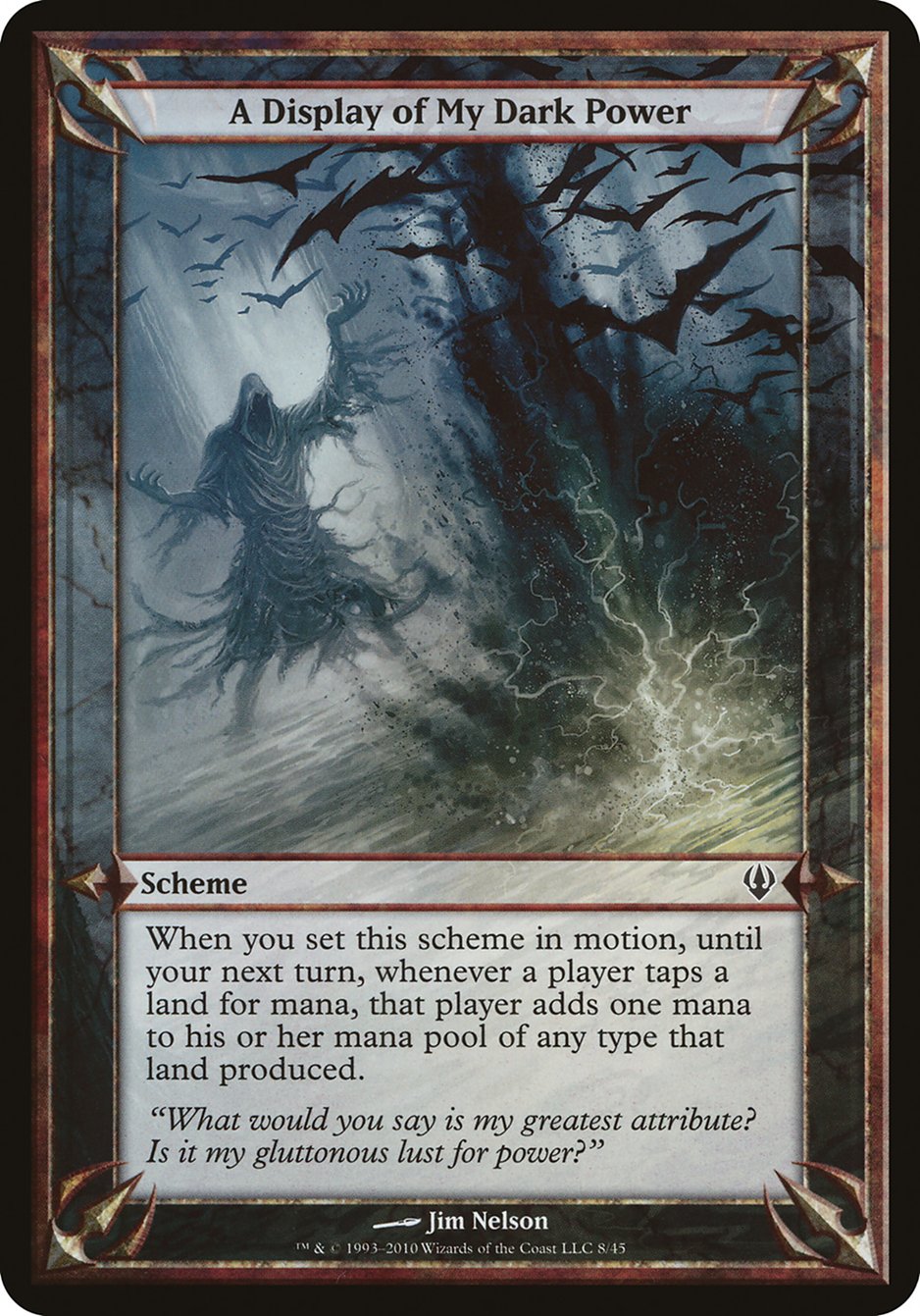 A Display of My Dark Power (Schemes) [Archenemy Schemes] | Game Master's Emporium (The New GME)
