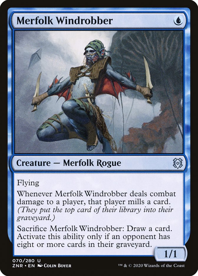 Merfolk Windrobber [Zendikar Rising] | Game Master's Emporium (The New GME)