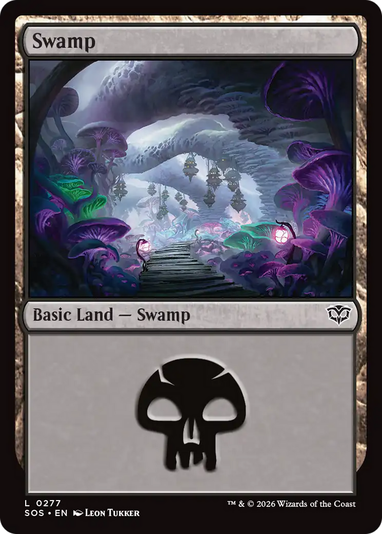 Swamp (0277) [Secrets of Strixhaven] | Game Master's Emporium (The New GME)