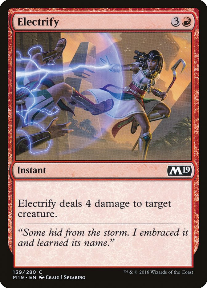 Electrify [Core Set 2019] | Game Master's Emporium (The New GME)