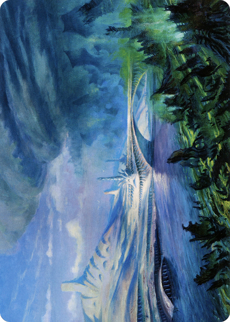 Goldmire Bridge Art Card [Modern Horizons 2 Art Series] | Game Master's Emporium (The New GME)