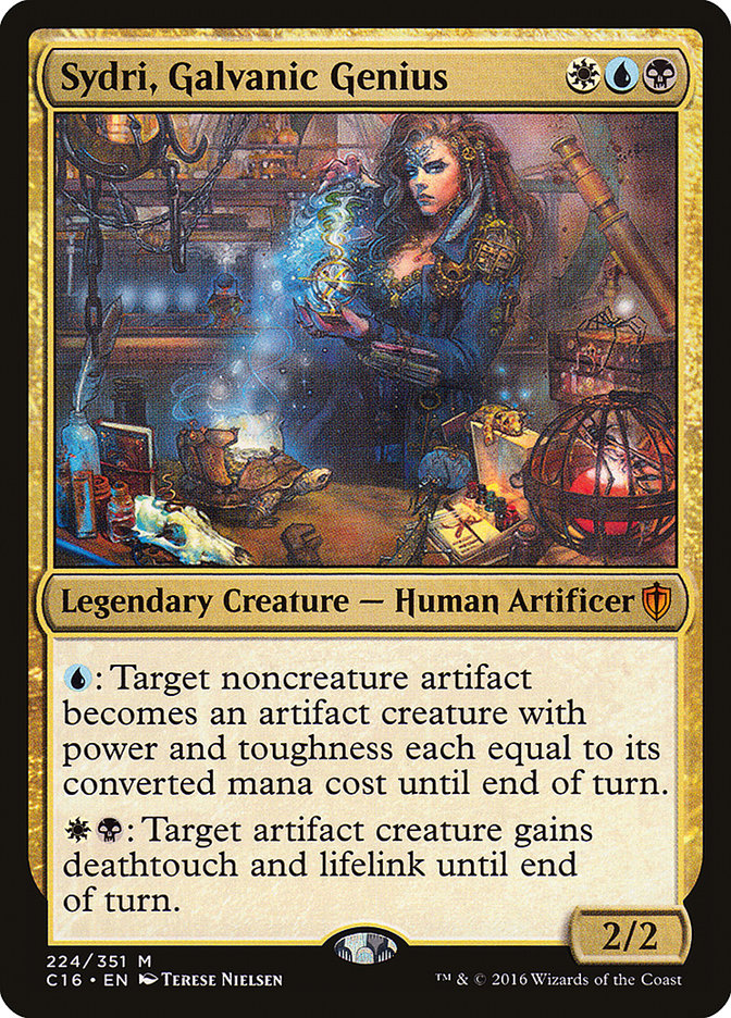 Sydri, Galvanic Genius [Commander 2016] | Game Master's Emporium (The New GME)