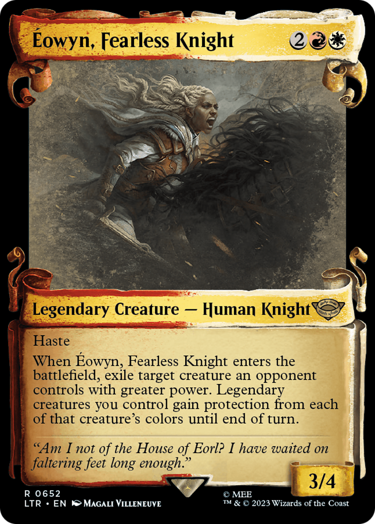 Eowyn, Fearless Knight [The Lord of the Rings: Tales of Middle-Earth Showcase Scrolls] | Game Master's Emporium (The New GME)