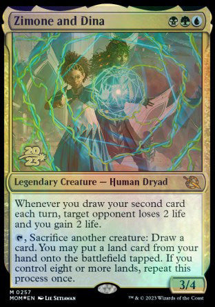 Zimone and Dina [March of the Machine Prerelease Promos] | Game Master's Emporium (The New GME)