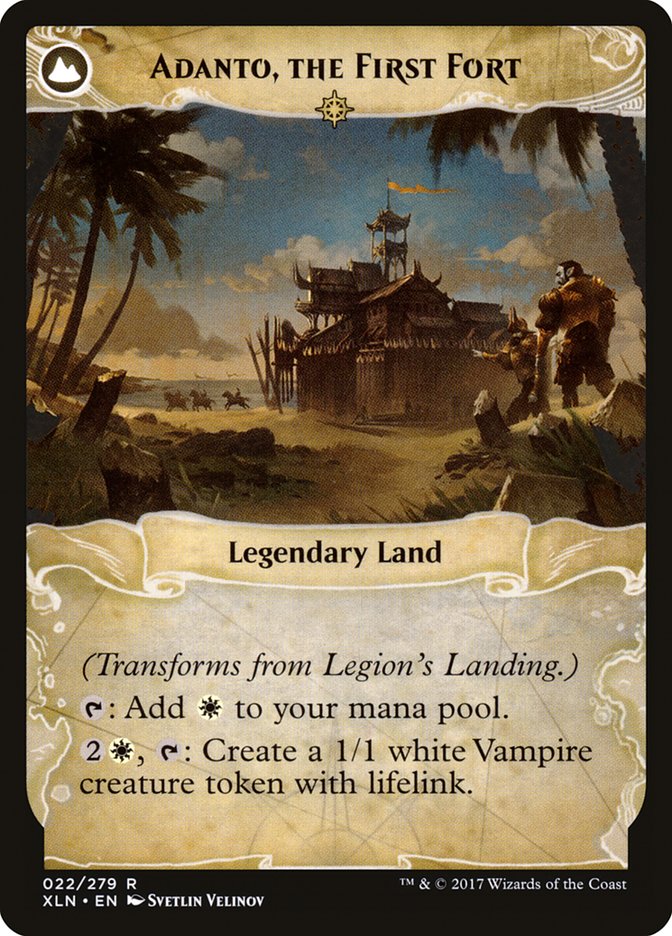 Legion's Landing // Adanto, the First Fort [Ixalan] | Game Master's Emporium (The New GME)