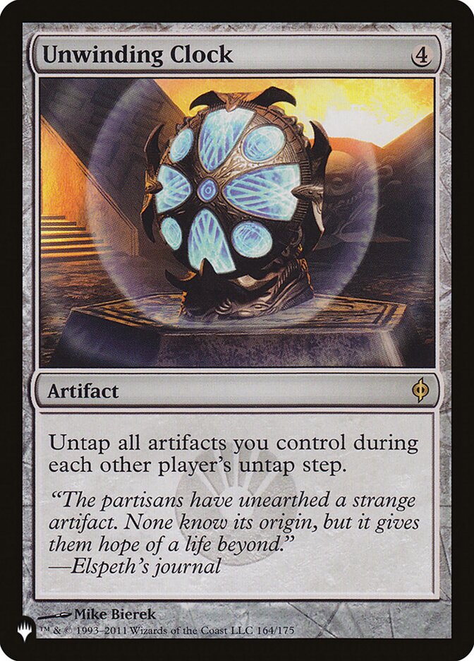 Unwinding Clock [The List] | Game Master's Emporium (The New GME)