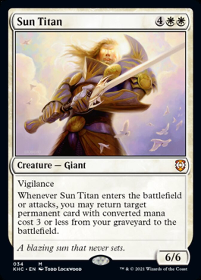 Sun Titan [Kaldheim Commander] | Game Master's Emporium (The New GME)