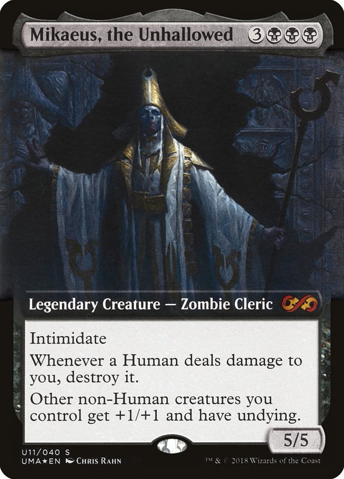 Mikaeus, the Unhallowed (Topper) [Ultimate Masters Box Topper] | Game Master's Emporium (The New GME)