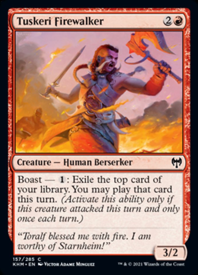 Tuskeri Firewalker [Kaldheim] | Game Master's Emporium (The New GME)